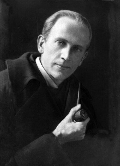 A portrait of A. A. Milne