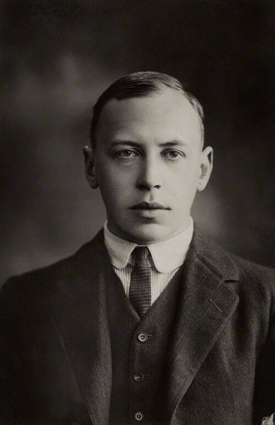 A portrait of Alfred Noyes