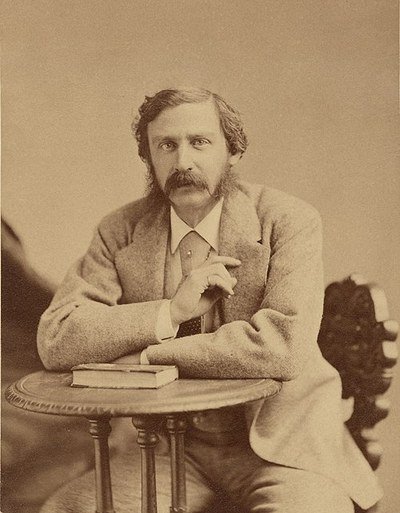 A portrait of Bret Harte