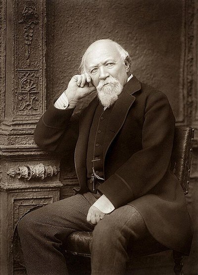 A portrait of Robert Browning