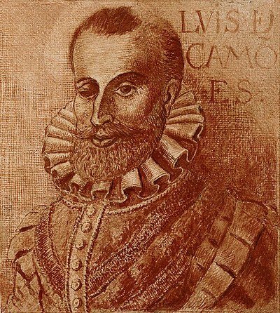 A portrait of Luís de Camões