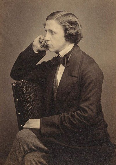 A portrait of Lewis Carroll