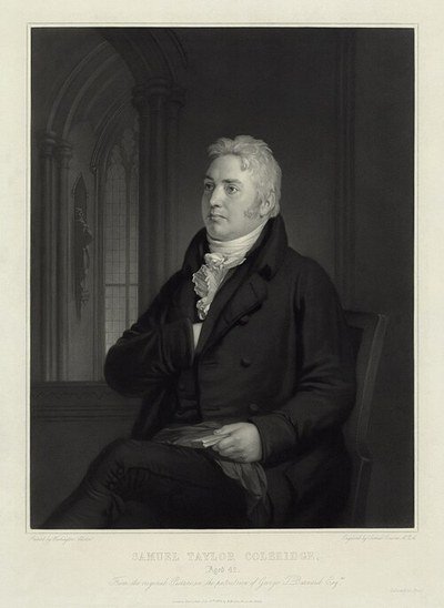 A portrait of Samuel Taylor Coleridge