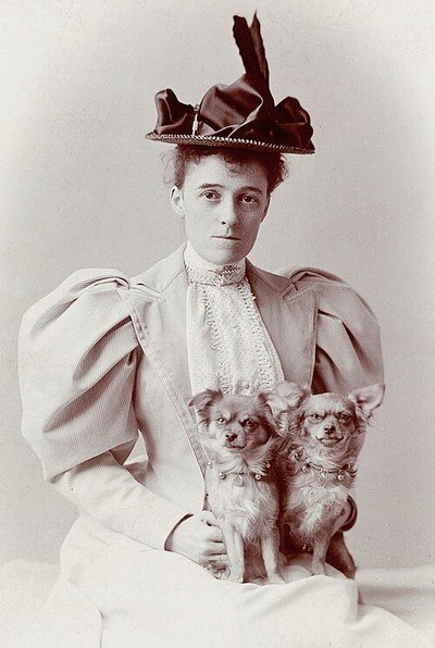 A portrait of Edith Wharton