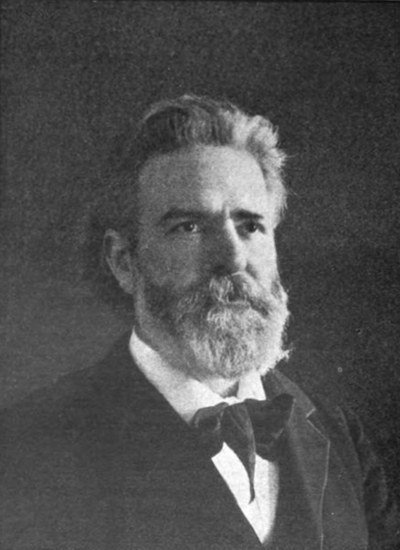 A portrait of Edwin Markham
