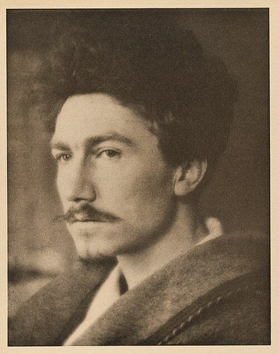 A portrait of Ezra Pound