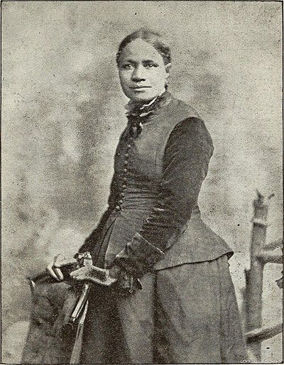 A portrait of Frances Ellen Watkins Harper