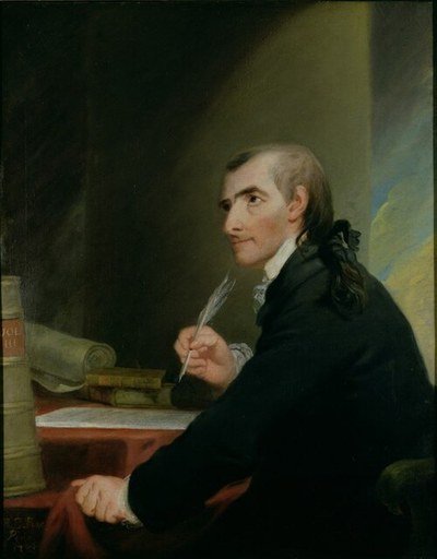 A portrait of Francis Hopkinson