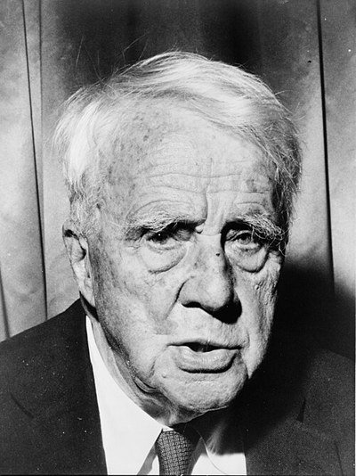 A portrait of Robert Frost