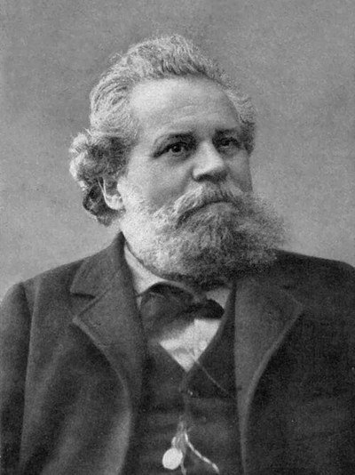 A portrait of Giosuè Carducci