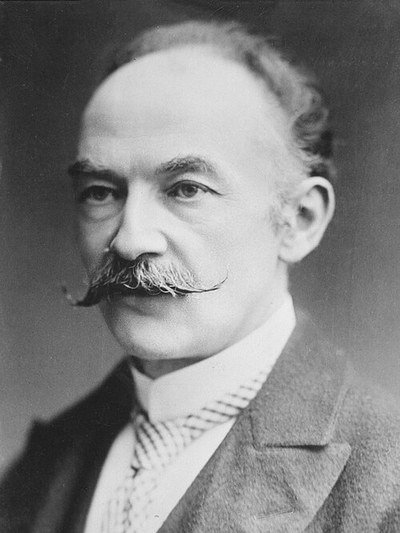 A portrait of Thomas Hardy