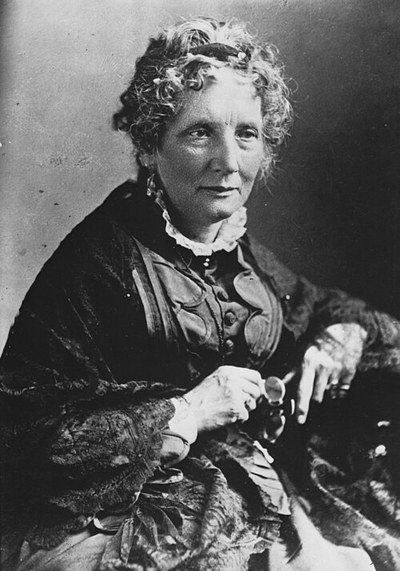 A portrait of Harriet Beecher Stowe