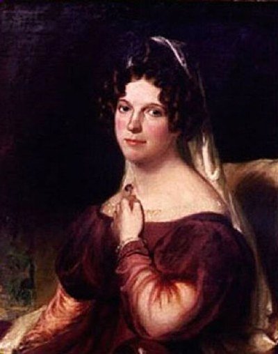 A portrait of Felicia Hemans