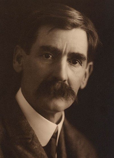 A portrait of Henry Lawson