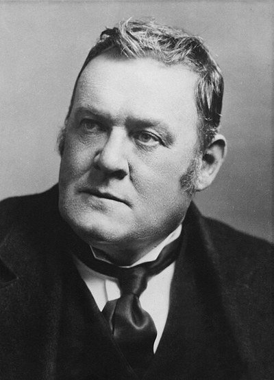 A portrait of Hilaire Belloc