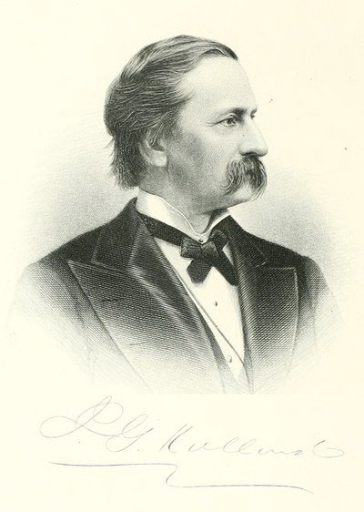 A portrait of J. G. Holland