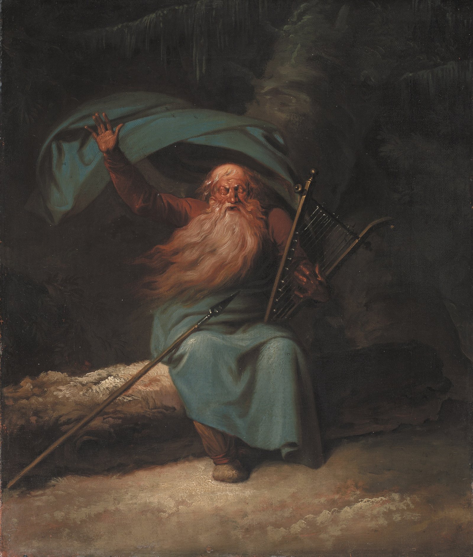 Ossian, the Highland bard of Beattie’s century. His Minstrel is a poem about how a poet is made.