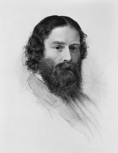 A portrait of James Russell Lowell