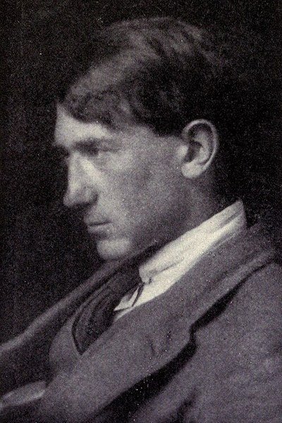 A portrait of John Collings Squire