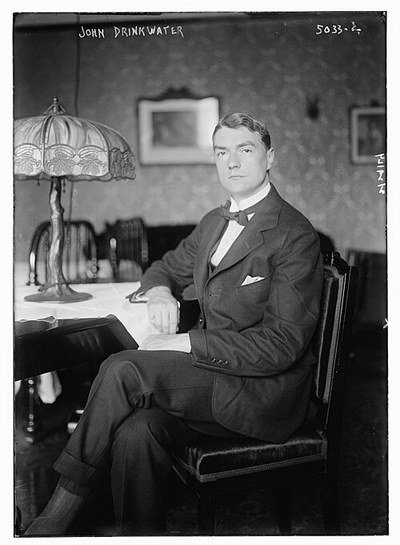 A portrait of John Drinkwater
