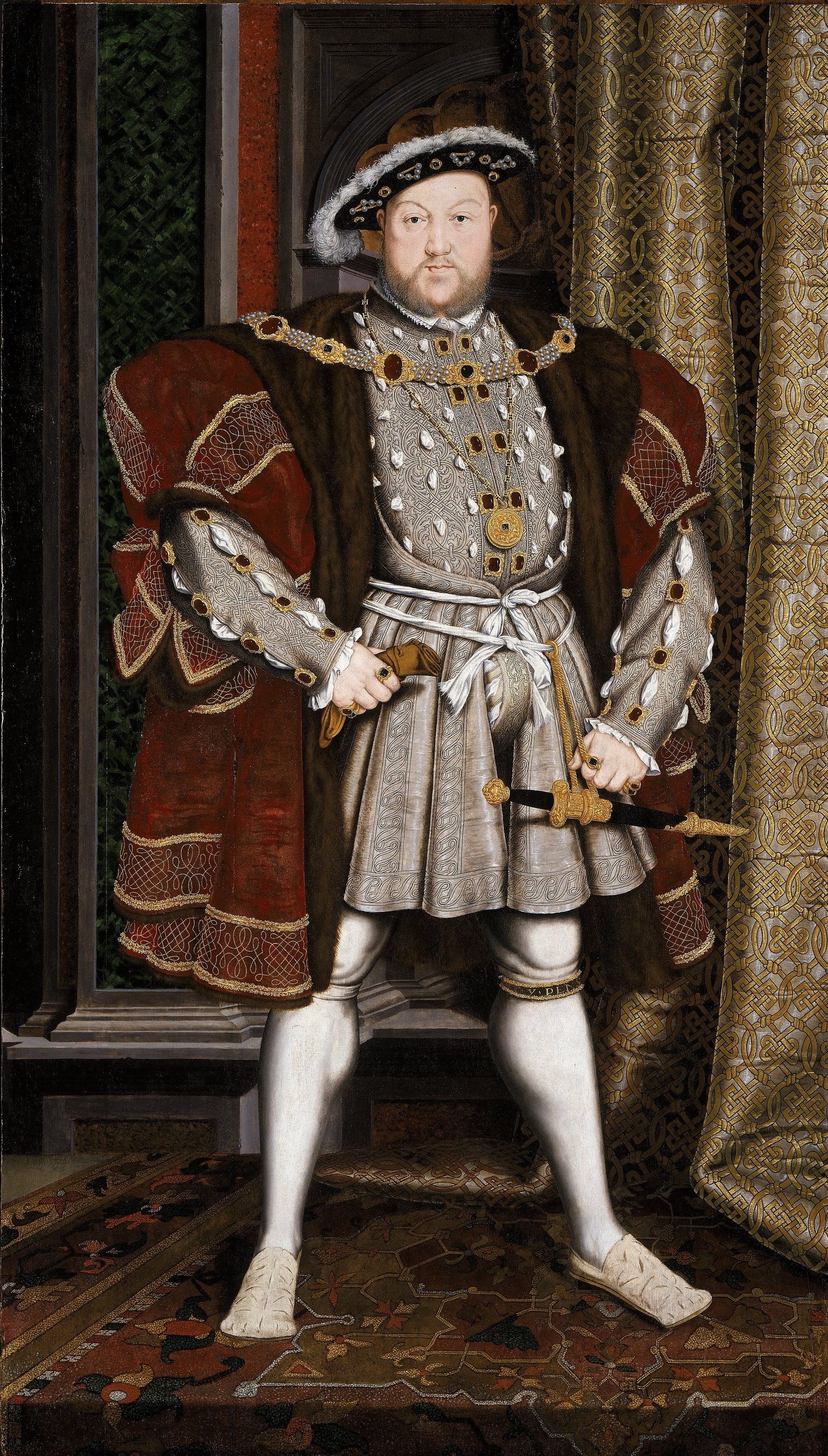 Henry VIII, in whose household Skelton was tutor and then court poet.