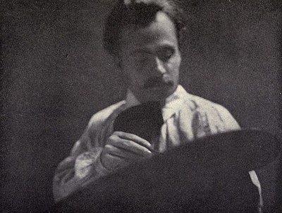 A portrait of Kahlil Gibran
