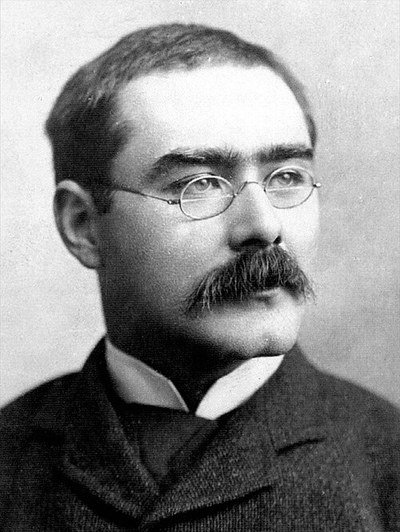 A portrait of Rudyard Kipling