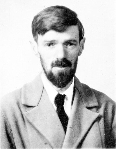 A portrait of D. H. Lawrence