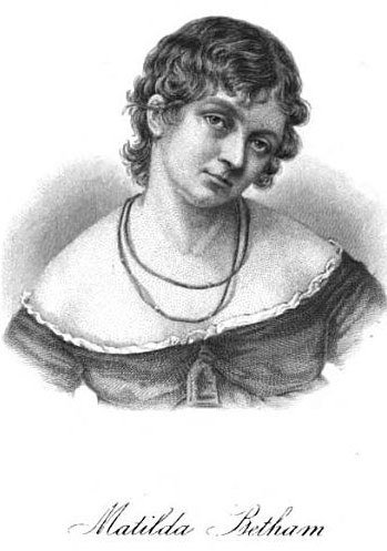 A portrait of Matilda Betham