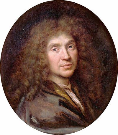 A portrait of Molière