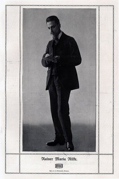 A portrait of Rainer Maria Rilke