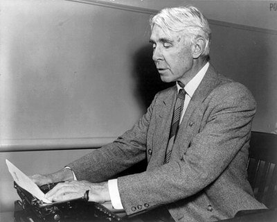 A portrait of Carl Sandburg