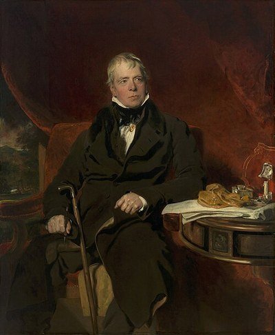 A portrait of Walter Scott