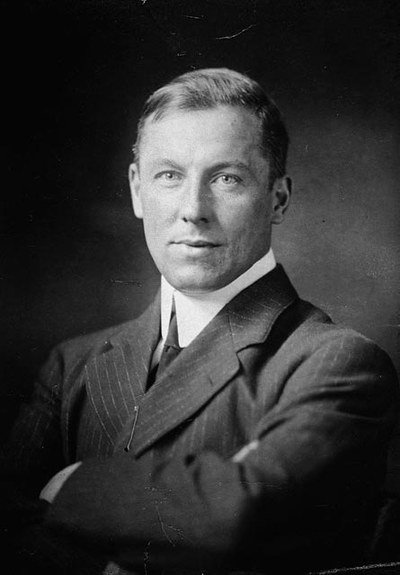 A portrait of Robert W. Service