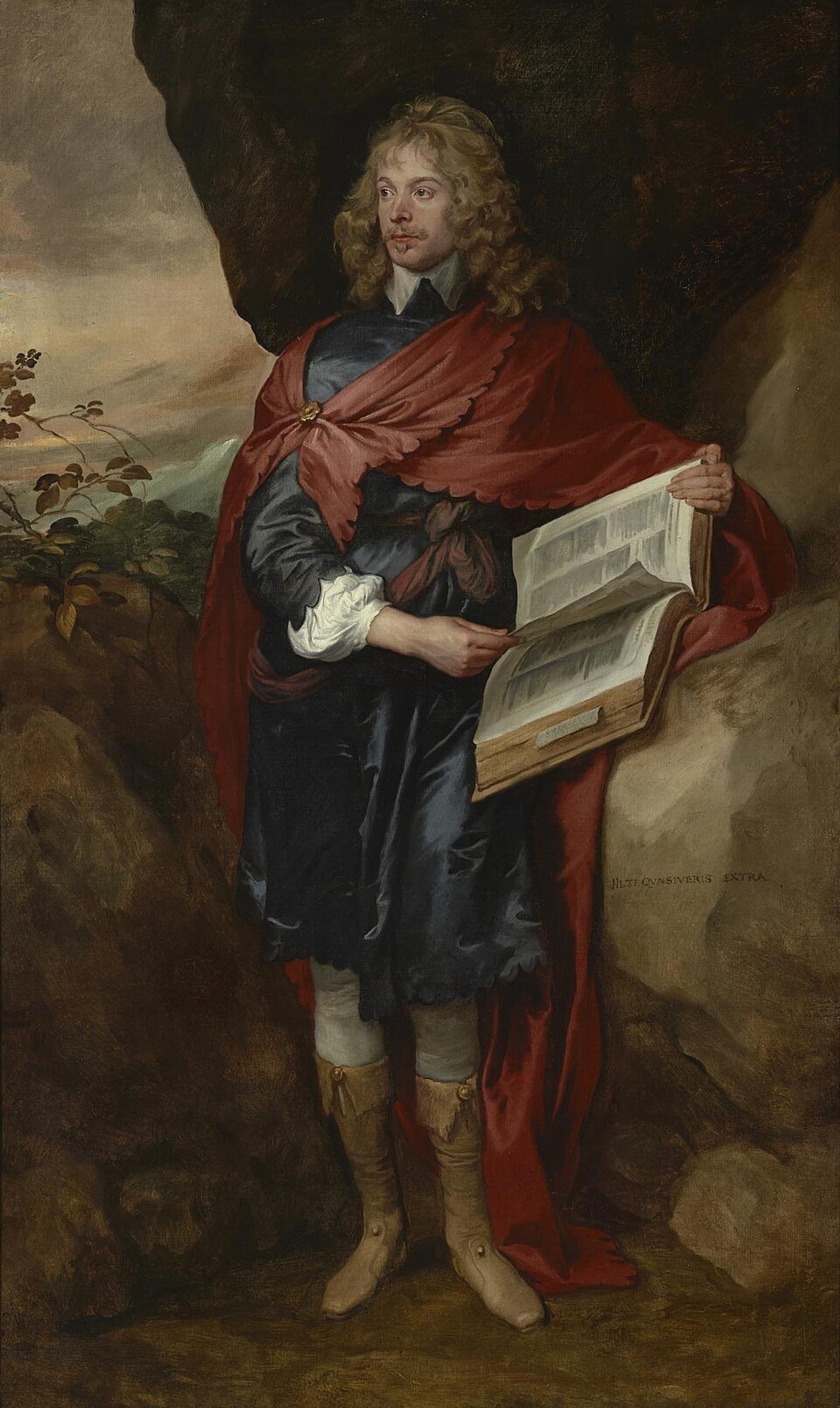A portrait of Sir John Suckling