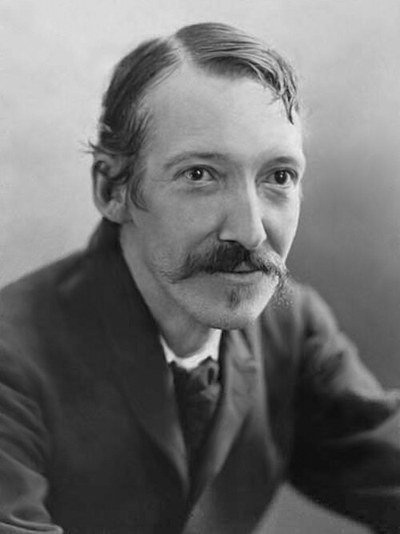 A portrait of Robert Louis Stevenson