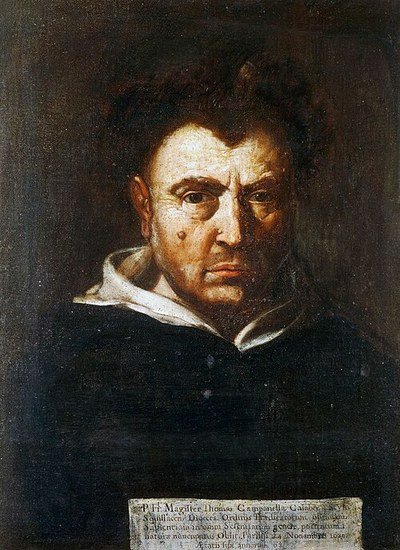 A portrait of Tommaso Campanella
