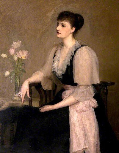A portrait of Violet Jacob