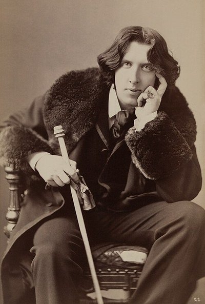 A portrait of Oscar Wilde