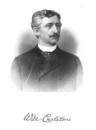 A portrait of Will Carleton