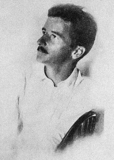 A portrait of William Faulkner